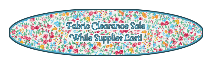 &ldquo;Fabric Clearance Sale!"