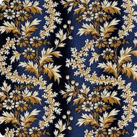 27033-1 Indigo & Gold FQ