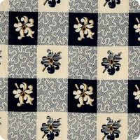 27034-1 Indigo & Gold FQ