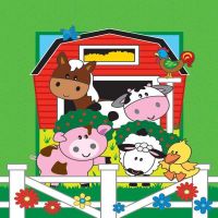 7230 01 Salina Yoon Kids! Farm Panel