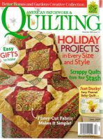 American Patchwork & Quilting December 2009 Issue 101