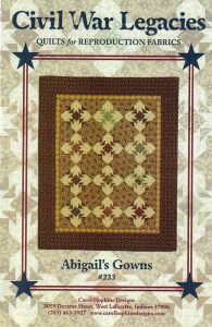 Abigail's Gowns - quilt pattern