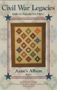 Anne's Album - quilt pattern