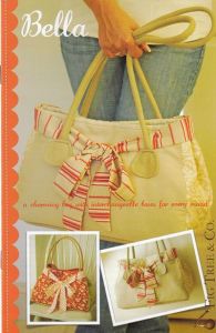 Bella - tote bag pattern