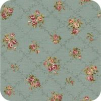 C7954 blue Fleur