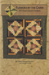 Flowers By The Cabin - quilt pattern