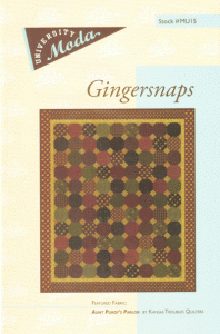 Gingersnaps - quilt pattern