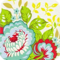 HB01 Yellow Pop Garden FQ