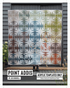 Point Addis - Acrylic Template - by Jen Kingwell *