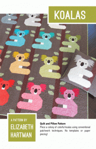 Koalas - quilt pattern *