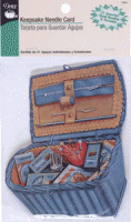 Dritz Keepsake Needle Card - Sewing Basket