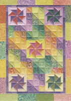 Pinwheel Quilt Boxed Note Card