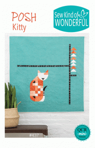 Posh Kitty - quilt pattern *
