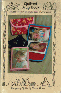 Quilted Brag Book - photo album pattern