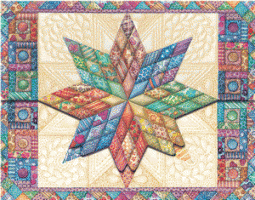 Star Quilt Portfolio of Stationery