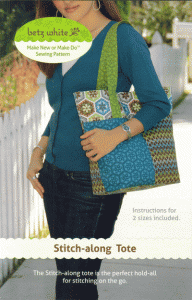 Stitch-Along Tote - tote bag pattern
