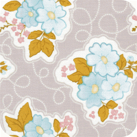 C2941-Gray Marguerite FQ