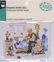 Dritz Keepsake Needle Card - Grandma's House