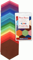 Kona Cotton Hexies - Classics Palette