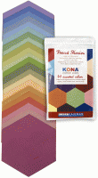Kona Cotton Hexies - Dusty Palette