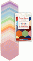 Kona Cotton Hexies - Pastels Palette