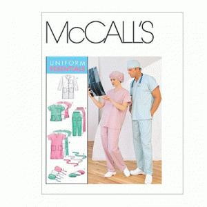 McCall's Uniform Essentials - M6107 - Size Xlg-XXL *