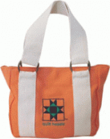 Quilt Happy O-Ring Project Bag - Orange