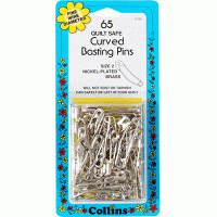 Curved Basting Pins - Size 2