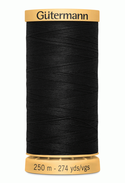 Gutermann Cotton 50 Wt. Thread 274 yds. # 1001