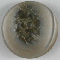 Polyester Button Brown - 34 mm
