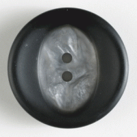 Polyester Button Black - 28 mm