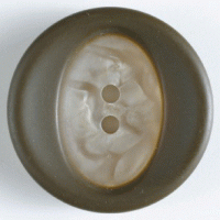Polyester Button Light Brown - 28 mm
