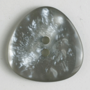 Polyester Button Grey - 25 mm