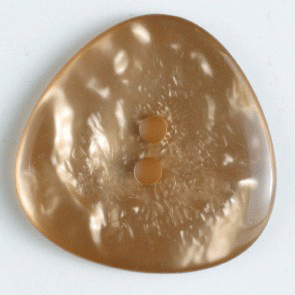 Polyester Button Brown - 25 mm