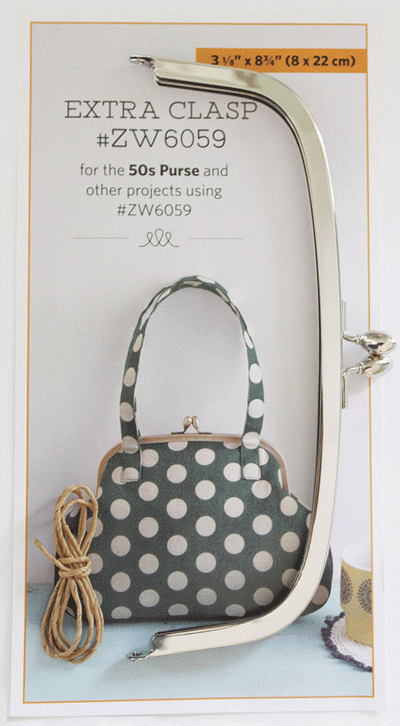 Extra Clasp 50's Purse - #ZW6059