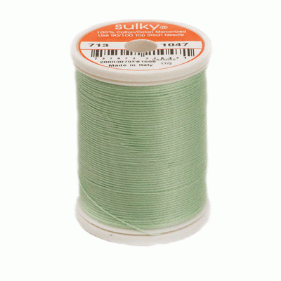 Sulky 12 wt. Cotton Thread - Mint Green #1047