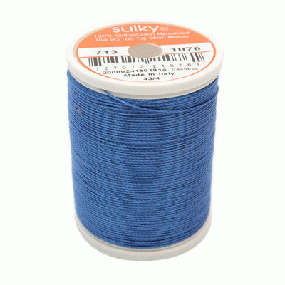 Sulky 12 wt. Cotton Thread - Royal Blue # 1076