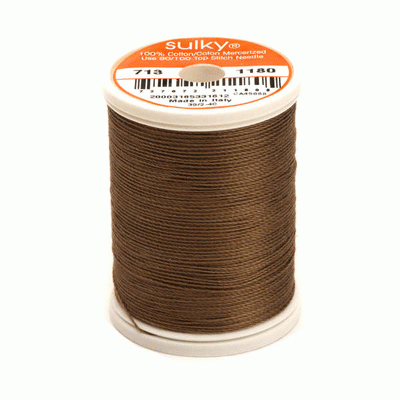 Sulky 12 wt. Cotton Thread - Medium Taupe #1180
