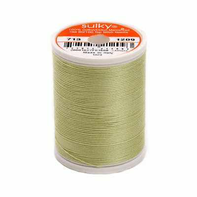 Sulky 12 wt. Cotton Thread - Light Avocado # 1209