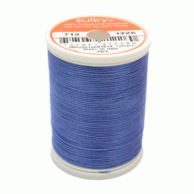 Sulky 12 wt. Cotton Thread - Dk. Periwinkle # 1226