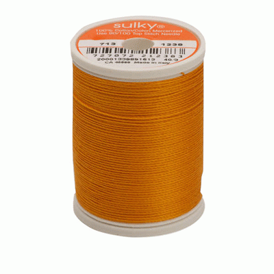 Sulky 12 wt. Cotton Thread - Orange Sunrise # 1238