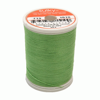 Sulky 12 wt. Cotton Thread - Lime Green # 1510