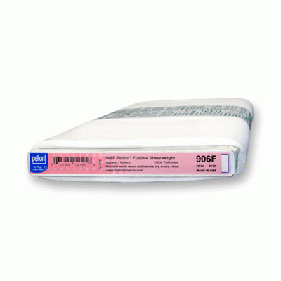 906F Pellon Fusible Sheerweight - White - Apparel Interfacing