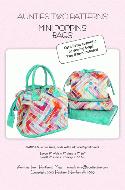 Mini Poppins Bags - handbag pattern 