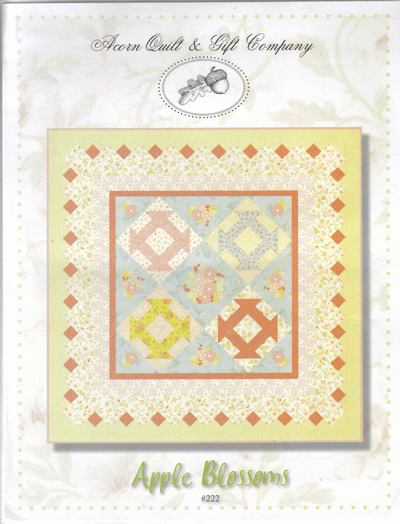 Apple Blossoms - quilt pattern