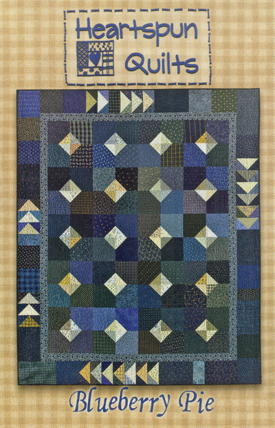 Blueberry Pie - quilt pattern - by Heartspun Quilts Blueberry Pie - quilt pattern - by Heartspun Quilts