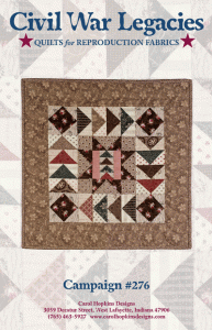 Campaign - quilt pattern *