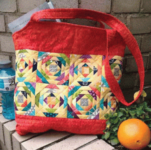 Pineapple Sizzle Tote - runner pattern