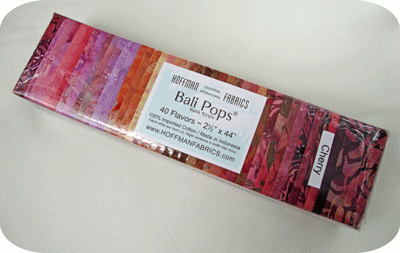 Hoffman Batik Bali Pops - Cherry