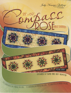 Compass Rose - quilt runner pattern